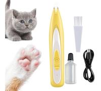 Paw Tondeuse pour chien, tondeuse précise de chien sans fil à faible bruit | Fournitures de toilettage pour animaux de compagnie portables rapides efficaces pour salon de voyage à domicile