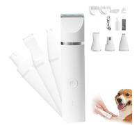 Paw Trimmer 4 in 1 Pet Grooming Kit for Puppies and Cats,Quite IPX7 Waterproof Dog Trimmer for Full-Body Grooming,Suitable for Pet Paws, Ears, Rump, Face, Eyes