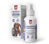Paw2Paw Puppy & Kitten Start - Soutien naturel pour la croissance et le système immunitaire - Avec colostrum, plantes médicinales et collagène de poisson - Pour un développement sain - 30 ml (plus de