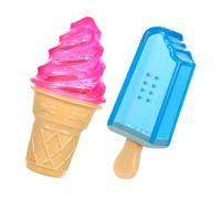 Pawaboo Jouets à Mâcher Rafraîchissants pour Chiens, 2 Paquets de Jouets de Dentition Congelables pour Chiots pour Rafraîchir l'été, Jouets de Glace à Mâcher pour Chiens pour Nettoyer Les Dents