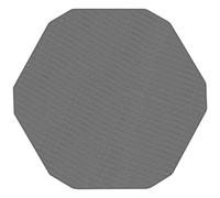 Pawaboo Tapis pour Animaux de Compagnie Hexagonal, Coussin de Parc pour Animal à Double Usage, Tapis de Pipi pour Chiots Souple et Imperméable, Tapis de Cage pour Cochon d'Inde Lapin Hamster, Gris
