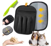 PawBeam - Pet Fur Remover, 2026 Upgraded Five-Finger Electrostatic Pet Hair Removal Glove for Cats & Dogs, Reusable Magic Brush Pets Hair Remover for Laundry, Couch, Carpet, Car Seat (1PC)