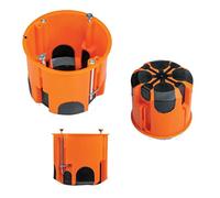 Pawbol Boîte Murale Creuse - Profondeur : 61 mm - Diamètre intérieur : 66 mm - Résistant au Vent