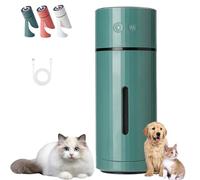 Pawbreath 2.0 Dog Humidifier, Mini Whisper-Quiet Operation with 90° Adjustable Mist Direction, Creates Moist Environment for Dogs in Home, Kennel, Bedroom Use (Green)