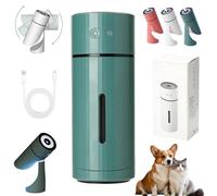 Pawbreath 2.0, Mini Pawbreaths Dog Humidifiers, Pawbreath 2.0 Dog Humidifier, 100% Pet-Safe, No Risks, with Whisper-Quiet/90° Adjustable Mist, Moisturized Environment for Dogs (C,Regular plug-in mode)
