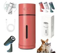 Pawbreath 2.0, Mini Pawbreaths Dog Humidifiers, Pawbreath 2.0 Dog Humidifier, 100% Pet-Safe, No Risks, with Whisper-Quiet/90° Adjustable Mist, Moisturized Environment for Dogs (B,Regular plug-in mode)