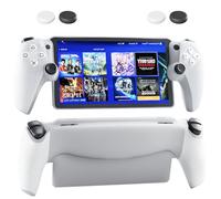 PAWDIARY Coque de protection pour lecteur à distance PlayStation Portal - Coque de protection en silicone souple antidérapante avec capuchon pour pouce - Kit d'accessoires pour PlayStation 5 Portable