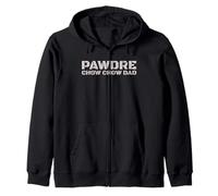 PAWDRE Chow Chow Dad Distressed Dog Owner Sweat à Capuche
