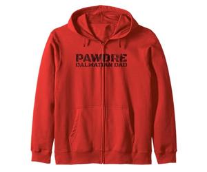 PAWDRE Dalmatian Dog Dad, Firehouse Dog, Dog Father Sweat à Capuche