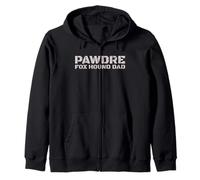 PAWDRE Fox Hound Dad Dog Lover Apparel Sweat à Capuche