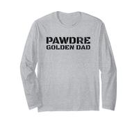 PAWDRE Golden Retriever Dad Dog Lover Design Manche Longue
