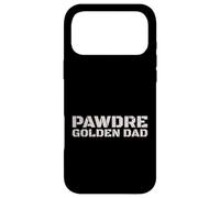 PAWDRE Golden Retriever Dad Dog Owner Apparel Coque pour iPhone 17 Pro Max