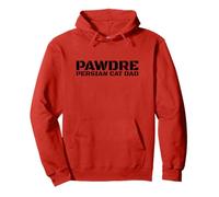 PAWDRE - Persian Cat Dad, Feline Father. Funny Cat Dad Sweat à Capuche