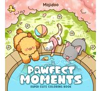 Pawfect Moments: Adult Coloring Book for Women Featuring 30 Cozy and Cute Cat & Dog in Comfy Days, Fuzzy Animals Friends Coloring Pages for Adults Stress Relief And Relaxation
