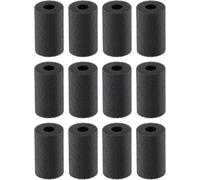 Pawfly 12 Pack éponge préfiltre Filtre Aquarium Anti-Aspiration 7 cm Couverture Mousse Rouleaux pour Petits Poissons crevettes alevins éponge Filtre de Protection pour Filtration mécanique