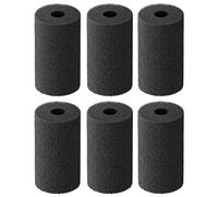 Pawfly 6 Pack Éponge préfiltre Filtre d'aquarium Couverture Mousse Anti-Aspiration Rouleaux pour crevettes Protection Anti-brûlure des Poissons Éponge Filtre Haute densité