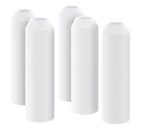 Pawfly Cylindres de Pierre à air pour Aquarium, 5 Pièces Mini Bubbler Blanc de Remplacement pour Tube spécifique Classic Flow Halo et Life Fish Tanks Diffuseur de Bulles pour Nano Air Pumps