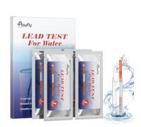 Pawfly Kit de Test Plomb 4 Pack, pour Plomb dans l'Eau - Kit de Test Eau Potable, Détection Précise en 10 Min jusqu'à 5 ppb pour Qualité Eau Ville & Eau Maison & Robinet Puits Kit Test Plomb Eau