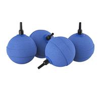 Pawfly Pierre à air pour Aquarium - Bulleur Boule 5 cm diffuseur d'oxygène - Compatible Pompes à air, Aquariums, seaux DWC - Lot de 4