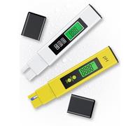 Pawfly Set testeur pH et TDS numérique pour eau potable appareil mesure ppm mètre valeur pH testeur TDS EC température qualité eau pour fontaine aquarium et piscine
