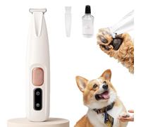 PawGlow Pro - Mini Tondeuse de Précision LED pour Chiens et Chats, Tondeuse Patte Chien entre Coussinets, Rechargeable par USB pour Pattes, Yeux, Oreilles, Visage, Corps (Sans lame)