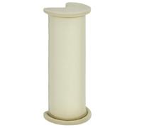 PawHut Arbre à chat de 85 cm de haut avec corde en sisal - Protection anti-basculement - Pour chats de taille moyenne - Blanc crème