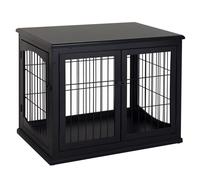 PawHut - Cage pour Chien - MDF - 58.5x81x66cm - Noir