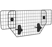 PawHut grille de protection pour chiens voiture grille de coffre universelle grille de séparation pour chiens réglable métal noir (90-120) x 40,5 cm