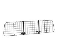 PawHut Grille de séparation voiture universelle pour chien barrière de protection animaux longueur réglable dim. 91-152L x 30H cm métal noir