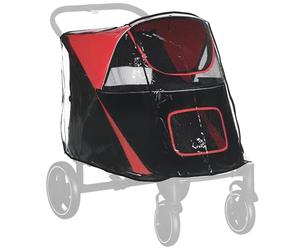 PawHut Housse de pluie pour poussette et buggy pour grands chiens