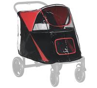 PawHut Housse de pluie pour poussette pour chien de grande et moyenne taille