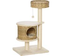 Pawhut PawHut Arbre à chat avec grotte pour chats D30-484