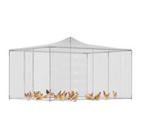 PawHut : poulailler d'extérieur pour Poules, 4 x 3 x 2 m (12 m²), enclos en Acier galvanisé avec Toit imperméable Anti-UV et Double Verrouillage, Cage pour Poules, Petits Animaux, Lapins et Canards