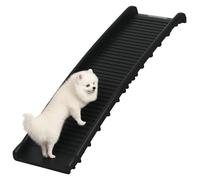 PawHut Rampe Pliable pour Chiens légère pour Voiture Facile à Transporter 155 x 39 x 14 cm - Noir