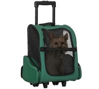 Pawhut Sac à dos 2 en 1 pour chiens, chats et autres animaux Vert