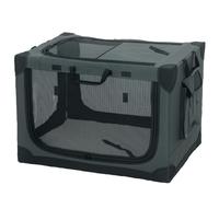 PawHut Transport souple pliable pour Chiens et Chats avec Coussin, Housse Lavable, Ouvertures, Oxford Respirant 600D, 76x54x54 cm, Vert