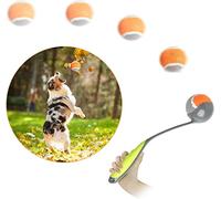 PAWISE Lanceur De Balle de Tennis pour Chien avec Balle De Tennis, Blaster de Balle, Jeu de Lancer pour Animaux de Compagnie, Jouets pour Chiots, Ramassage et Lanceur de Balle pour Chien