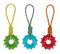 Pawise Play-N-Tug : Anneau de Jeu à Tirer avec Poignée