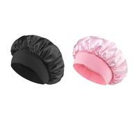 Pawleso Bonnet Satin Nuit pour Cheveux - Protection Anti-Frisottis et Confort Maximal - Femmes et Hommes