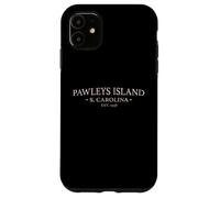 Pawleys Island - Caroline du Sud - Simple Pawleys Island CV14 Coque pour iPhone 11