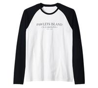 Pawleys Island Caroline du Sud - Simple Pawleys Island CV14X Manche Raglan
