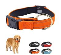pawliberation Magnetic Dog Collar,Dogs Collars Adjustable Reflective,Double-Layer Fabric with Breathable and Reflective Design Pawliberation Collars,for Comfortable All-Day Wear-C