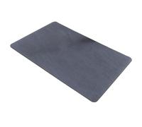 Pawlickio Tapis de bain - En caoutchouc, séchage rapide, super absorbant, Tapis de salle de bain fins qui passent sous la porte, tapis de sol de salle de bain lavables, bleu marine S