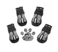PAWOLOGY Bottes pour Chien, dernières Chaussures pour Chien avec Sangles réfléchissantes, Semelle Souple antidérapante et Robuste, protège-Pattes pour Petit Chien, Moyen Grand Chien (8#)