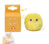 Pawparadise Fluffyball-3 Pack Paw Paradise Cat Toy,Light Up,3 Colors-3 Animal Sounds,Paw Paradise Fluffy Ball for Cat,Can Be Infused Catnip,Interactive Squeaky Cat Ball Toys for Indoor Play (D Light)