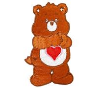 Pawprint Family | Écusson classique Tenderheart ours à coudre | Produit officiel Care Bears