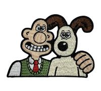 Pawprint Family Wallace and Gromit Écusson à coudre Wallace & Gromit Produit officiel