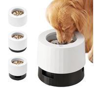Pawque Gamelle surélevée pour chien de grande race, 1,7 l - Base robuste stable et réglable en hauteur - Antidérapante - Anti-désordre