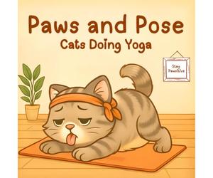 Paws and Pose: Adorable Cats Practicing Yoga - A Whimsical Coloring Book for Calm, Focus, and Feline Lovers