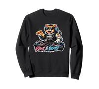 Paws & Beats DJ Cat, Ambiance de fête pour Les Amateurs de Musique Sweatshirt
